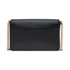 Kate Spade Morgan Bow Embellished Flap Chain Wallet Black