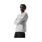 Alo Men's Domain Rib Knit Crew Sweater - Athletic Heather Grey