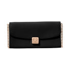 Kate Spade Phoebe Turnlock Wallet on chain Black