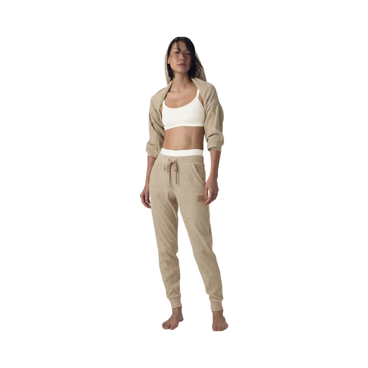 Alo Women's Muse Sweatpant - Gravel Heather