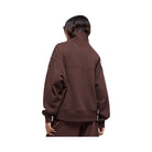 Alo Women's Hazy Mock Neck Pullover - Brownstone