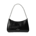 Kate Spade Margot Textured Patent Leather Convertible Crossbody Black