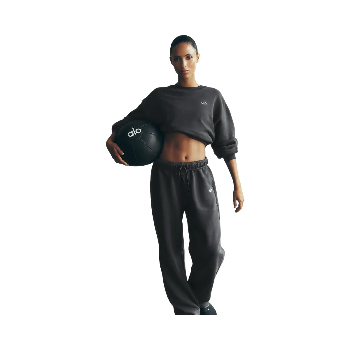 Alo Accolade Straight Leg Sweatpant - Anthracite