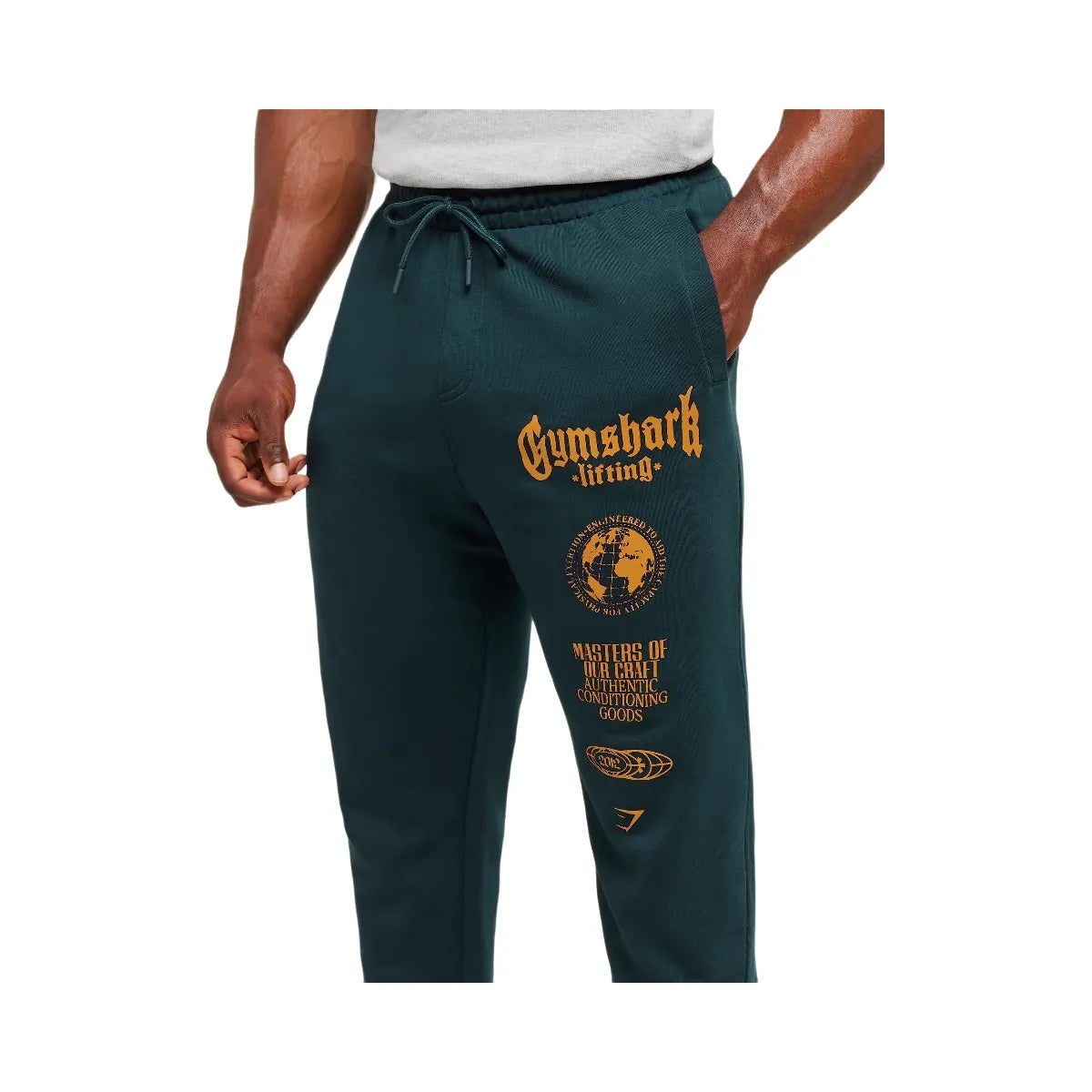 Gymshark Global Lifting Oversized Essential Joggers - Deep Petrol Blue