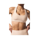 Alo Women's Airlift Advantage Racerback Bra - Macadamia