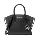 Michael Kors Avril Extra-Small Leather Satchel Black