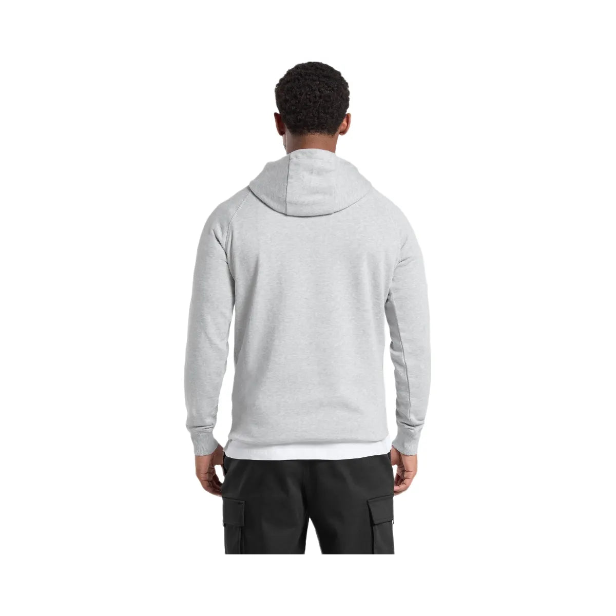 Gymshark Crest Hoodie - Light Grey Marl