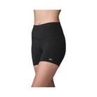 Alo Women's 5" Airbrush High-Waist Biker Short - Black