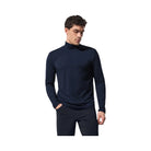 Alo Men's Conquer Reform Mock Neck Long Sleeve - Navy