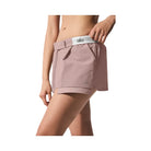 Alo Women's Flip It Mini Skort - Taupe