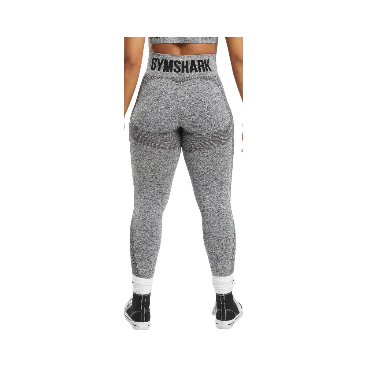Gymshark Flex High Waisted Leggings - Charcoal Marl