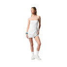 Alo Women's Airbrush Streamlined Dress - White/White