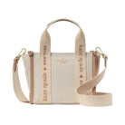 Kate Spade Kip Canvas Mini Tote Light Fawn Multi