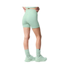 Alo Women's 5" Airbrush High-Waist Biker Short - Spearmint