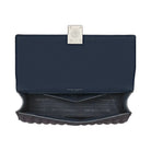 Kate Spade Deco Quilted Glitter Suede Mini Flap Chain Crossbody Navy Multi