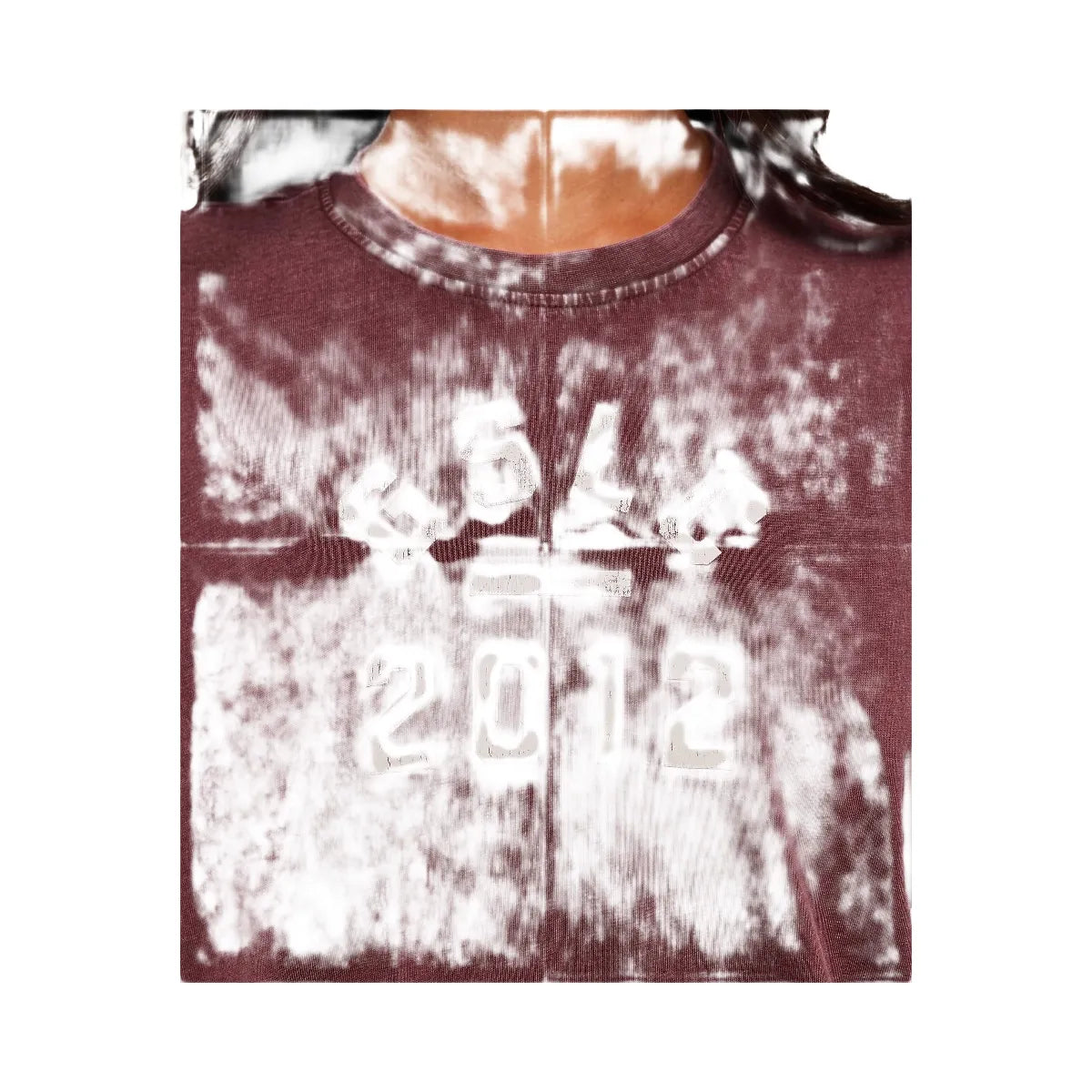 Gymshark Lifting Club 2012 Graphic Short Sleeve T-Shirt - Rich Maroon/Wash