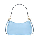 Kate Spade Kayla Woven Leather Small Convertible Shoulder Bag Montauk Blue