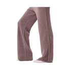 Alo Women's Cashmere High-Waist Plush Waffle Pant - Mushroom Heather