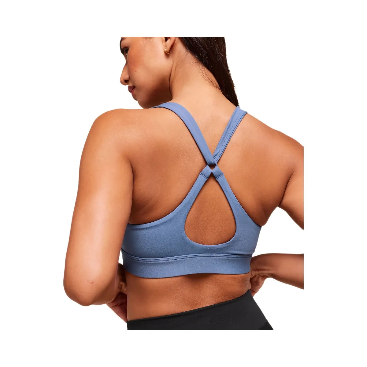 Gymshark Peek A Boo Sports Bra - Worn Blue