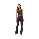 Gymshark Ribbed Flared Legging - Black