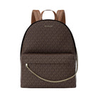 Michael Kors Slater Large Signature Logo Backpack Brown