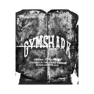 Gymshark Collegiate Script Zip Up Hoodie - Black/White