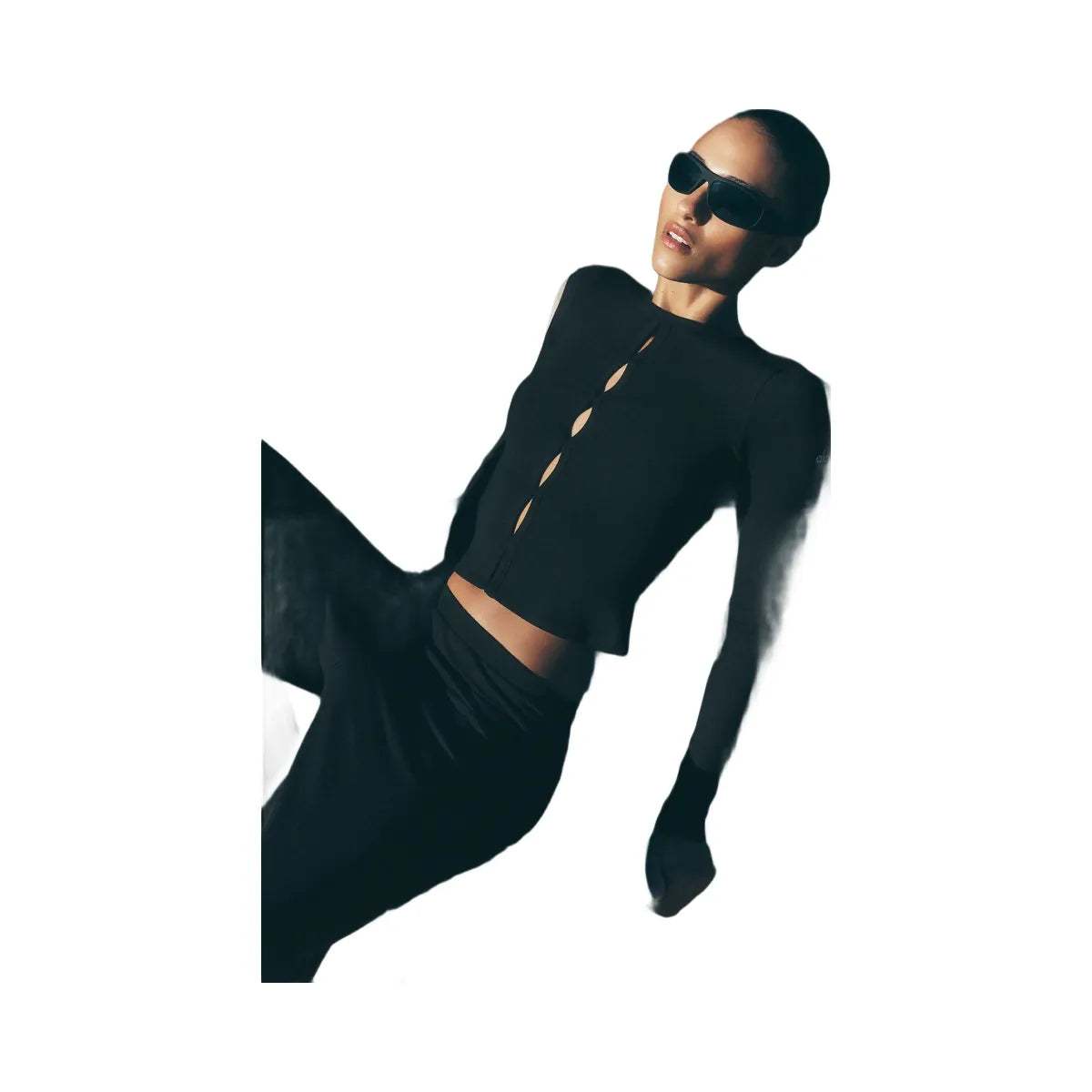 Alo Women's Dreamlight Long Sleeve Top - Black