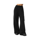 Alo Women's Serenity Wide Leg Sweatpant - Black
