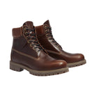 Timberland Premium 6-Inch Waterproof Boot Brown Full-Grain/Black Men'S