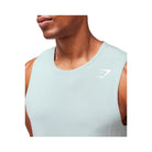 Gymshark Arrival Tank - Smoke Blue