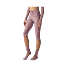 Alo Women's Airlift Mesh High-Waist Divine Capri - Smoky Quartz