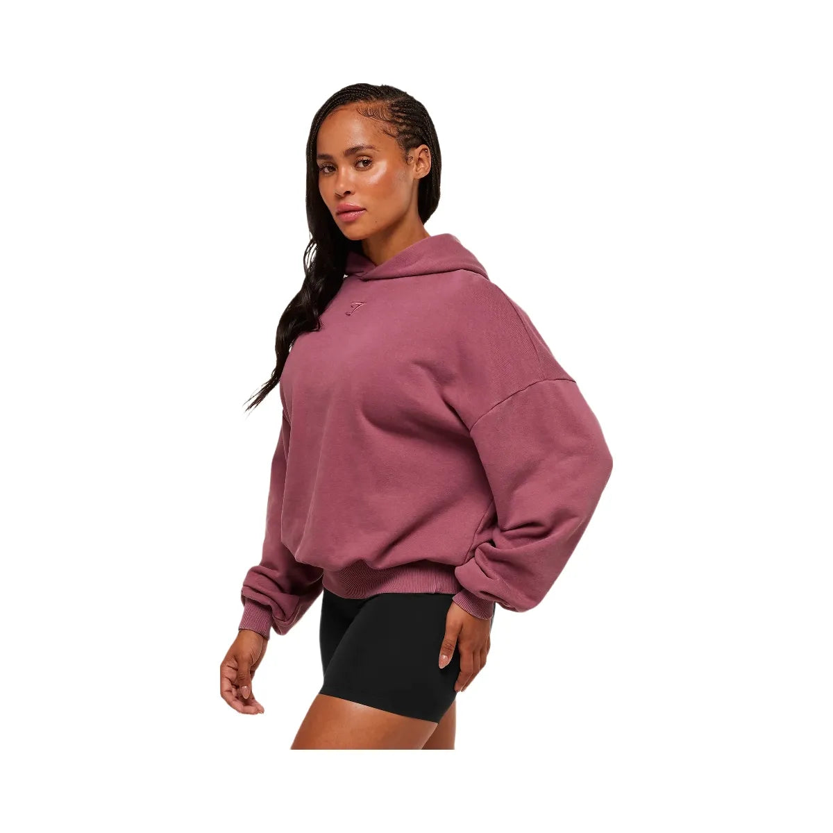 Gymshark Power Washed Oversized Hoodie - Reset Pink/Acid Wash Small Ball