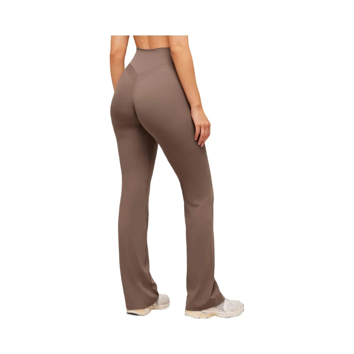 Gymshark Whitney Flared Leggings - Soft Brown