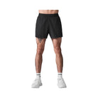 Alo Men's 5" Adapt Running Short - Black