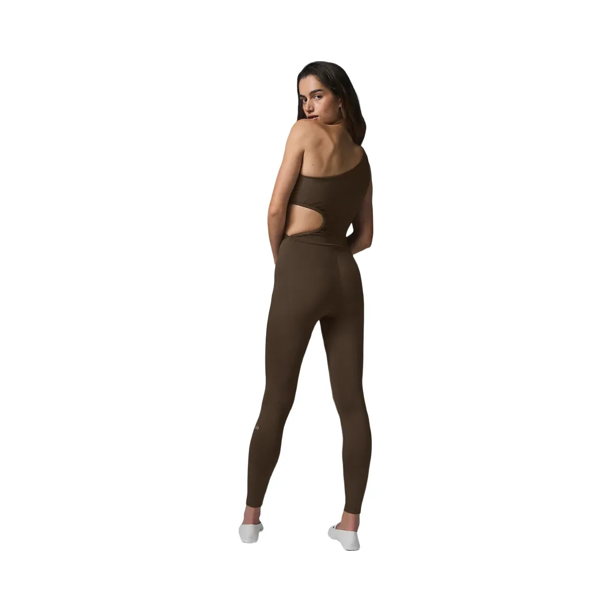 Alo Women's Airlift 7/8 Decadent Bodysuit - Espresso