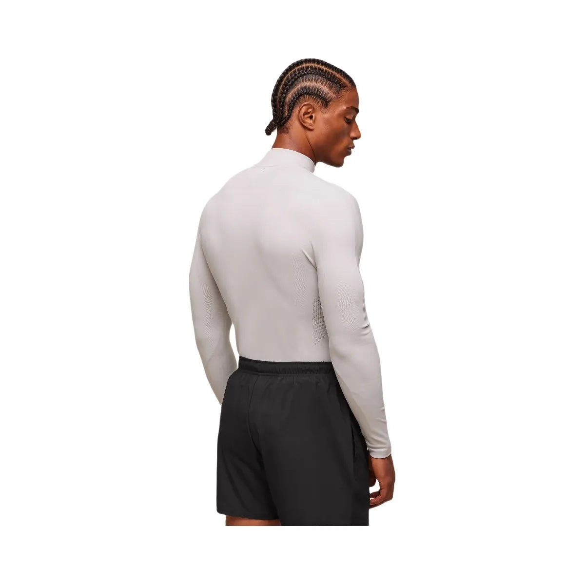 Gymshark everywear Warp Knit 1/4 Zip - Tame Grey