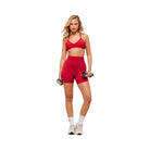 Gymshark Whitney Shorts - Carmine Red
