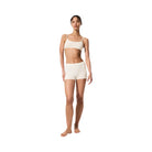 Alo Women's Sheer Glow Boyshort - Ivory