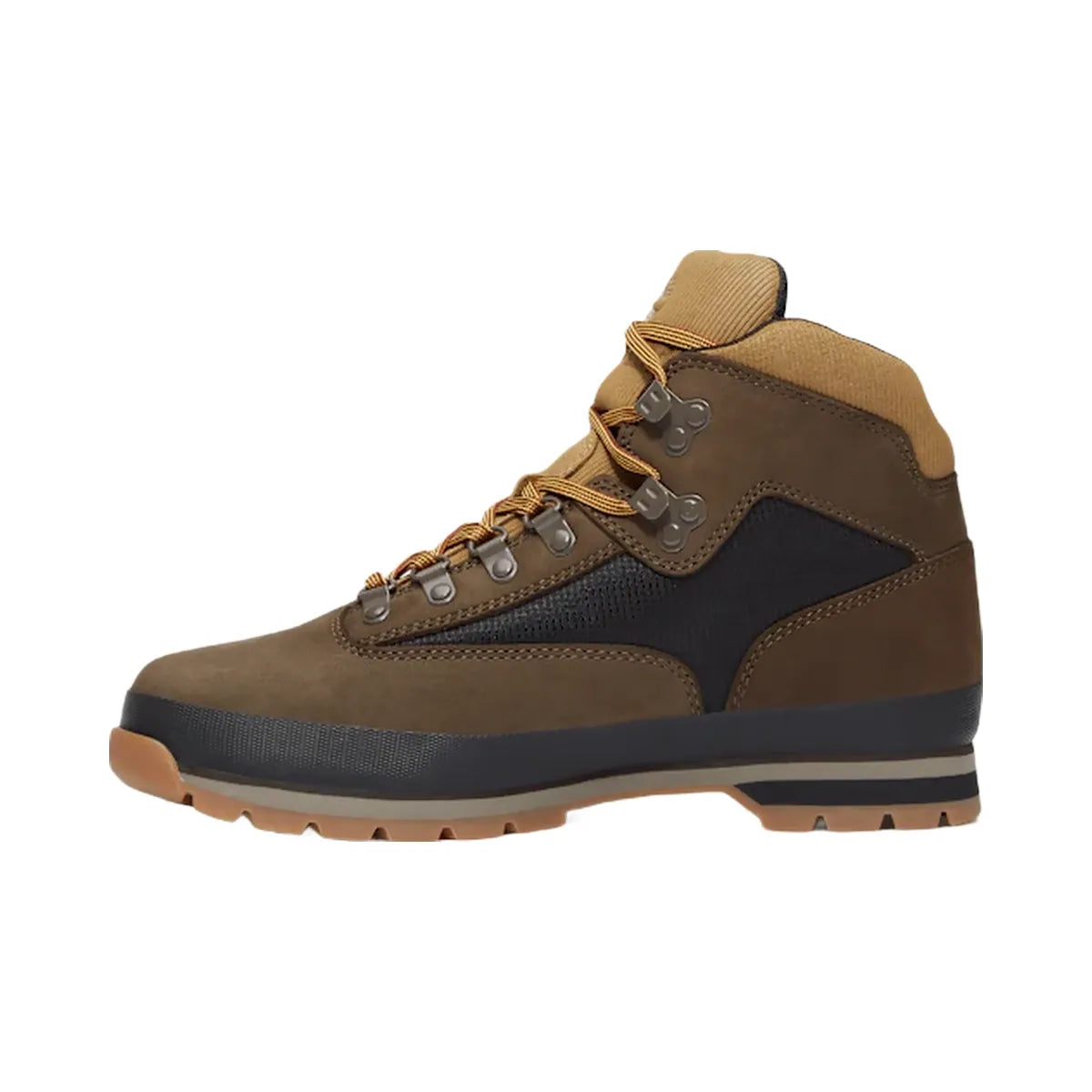 Timberland Euro Hiker Boot Dark Brown Nubuck/Black Men'S