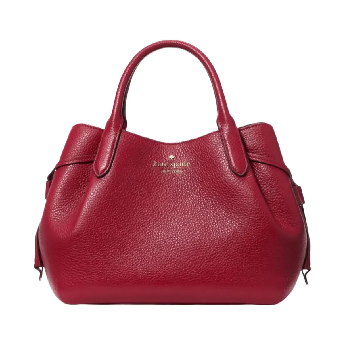 Kate Spade Dumpling Small Satchel Bag Red Jam