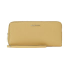 Michael Kors Jet Set Travel Large Pebbled Leather Wristlet Honey