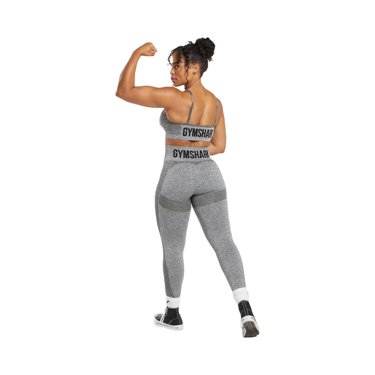 Gymshark Flex High Waisted Leggings - Charcoal Marl