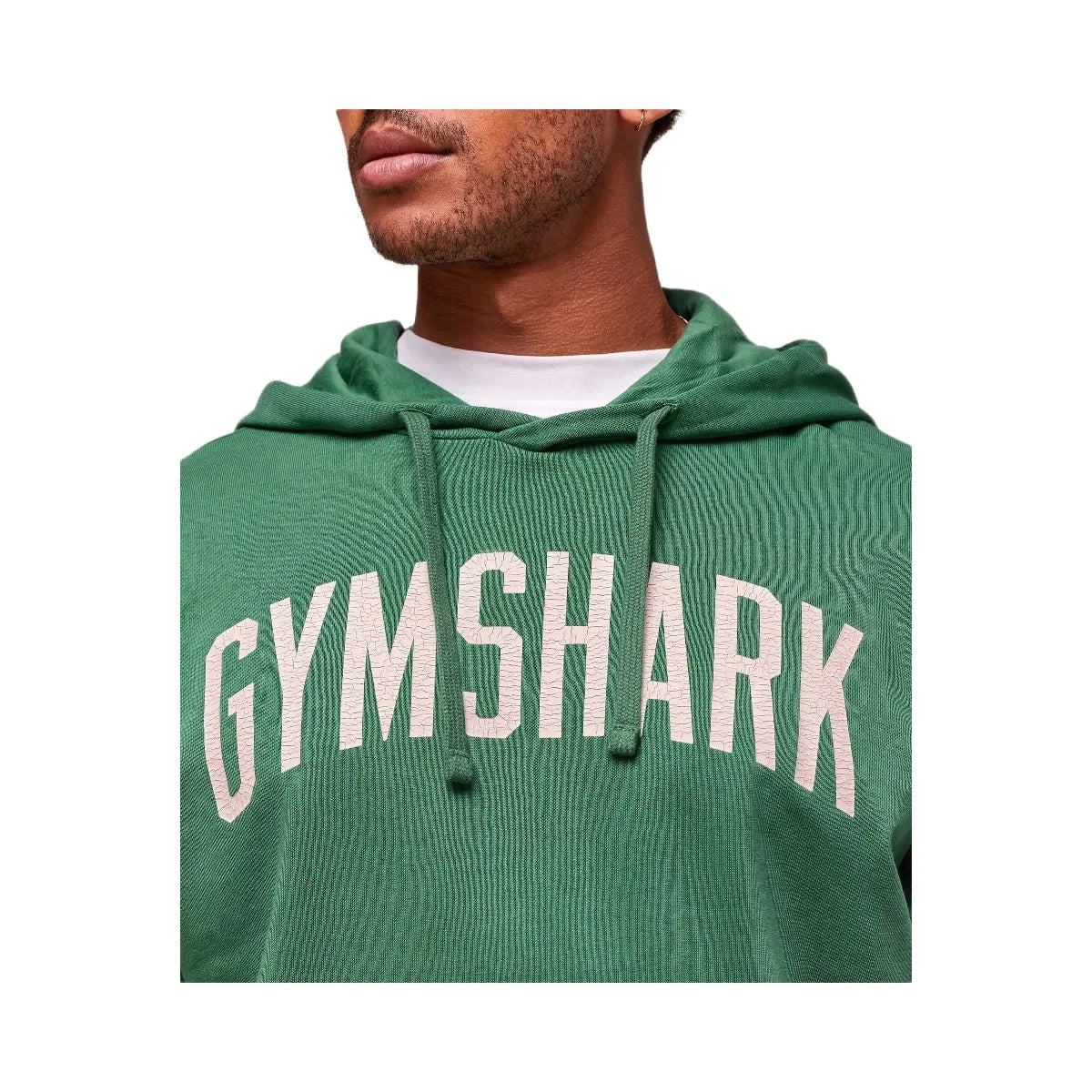 Gymshark Worn Graphic Hoodie - Lift Green