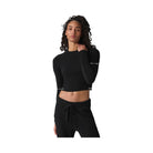 Alo Women's Snuggle Up Sweater Long Sleeve - Black