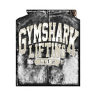 Gymshark Lifting Club Graphic Oversized Hoodie - Black/Soft White