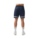 Alo Men's 7" Key Mesh Basketball Short - Navy