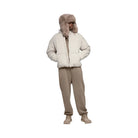 Alo Men's Stretch Woven Street Puffer - Bone
