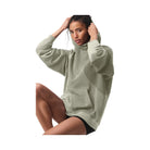 Alo Women's Make Waves Hoodie - Limestone Tonal