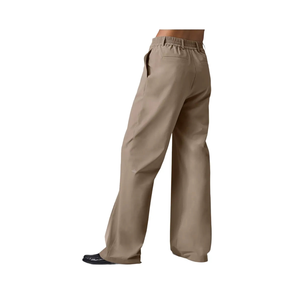 Alo Women's High-Waist Pursuit Trouser (Long) - Gravel