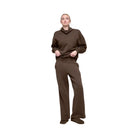 Alo Women's Serenity Wide Leg Sweatpant - Espresso